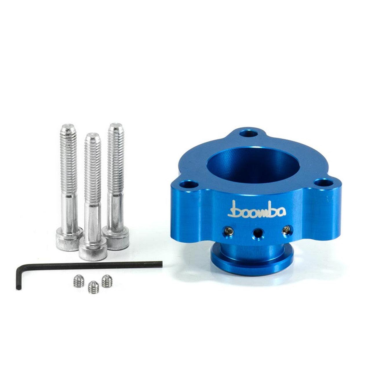 Boomba Racing 3.0L ADJUSTABLE Blow Off Valve Adapter for Ford Bronco Raptor & Ranger Raptor - BLUE