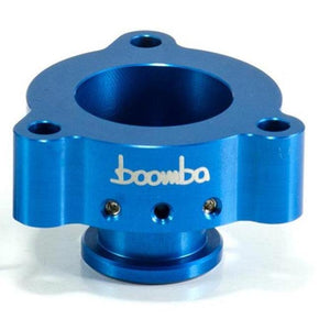 Boomba Racing 2.3L & 2.7 ADJUSTABLE Blow Off Valve Adaptor for Ford Bronco, Ranger & More - BLUE