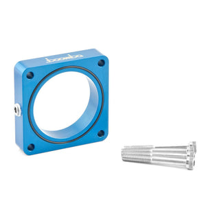 Boomba Racing 2.7L Throttle Body Spacer for 2021+ Ford Bronco - BLUE