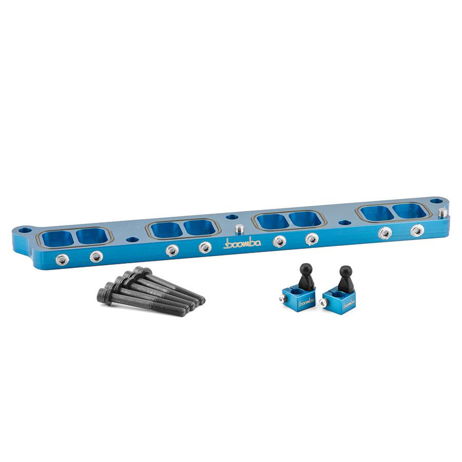 Boomba Racing 2.3L Intake Manifold Spacer for 2021-2024 Ford Bronco & Ranger - Blue