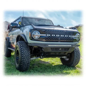 Turn Offroad 2021+ Ford Bronco Hyperlyte Front Bumper & Skid Plate | FB3-M1