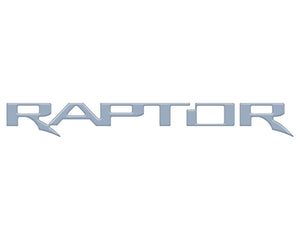 Tufskinz Raptor Tailgate Emblem Inserts Fits 2024+ Ford Ranger- Cyber Orange