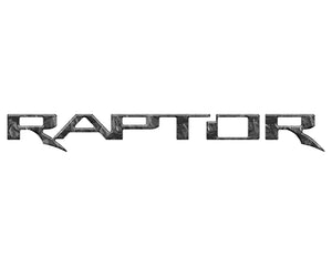 Tufskinz Raptor Tailgate Emblem Inserts Fits 2024+ Ford Ranger- Cyber Orange