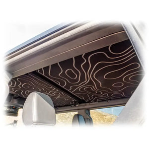 Turn Offroad 2021+ Ford Bronco Foam Headliner for TR10 Hardtop Black | HTBR-HL01