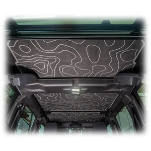 Turn Offroad 2021+ Ford Bronco Foam Headliner for TR10 Hardtop Black | HTBR-HL01