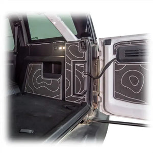 Turn Offroad 2021+ Ford Bronco Cargo Area Foam Protector Kit Black | IA5-M4B
