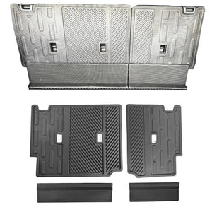 BBM Floor Mat, Cargo Mat, & Rear Seat Protector Bundle for 2021+ Ford Bronco 4-Door