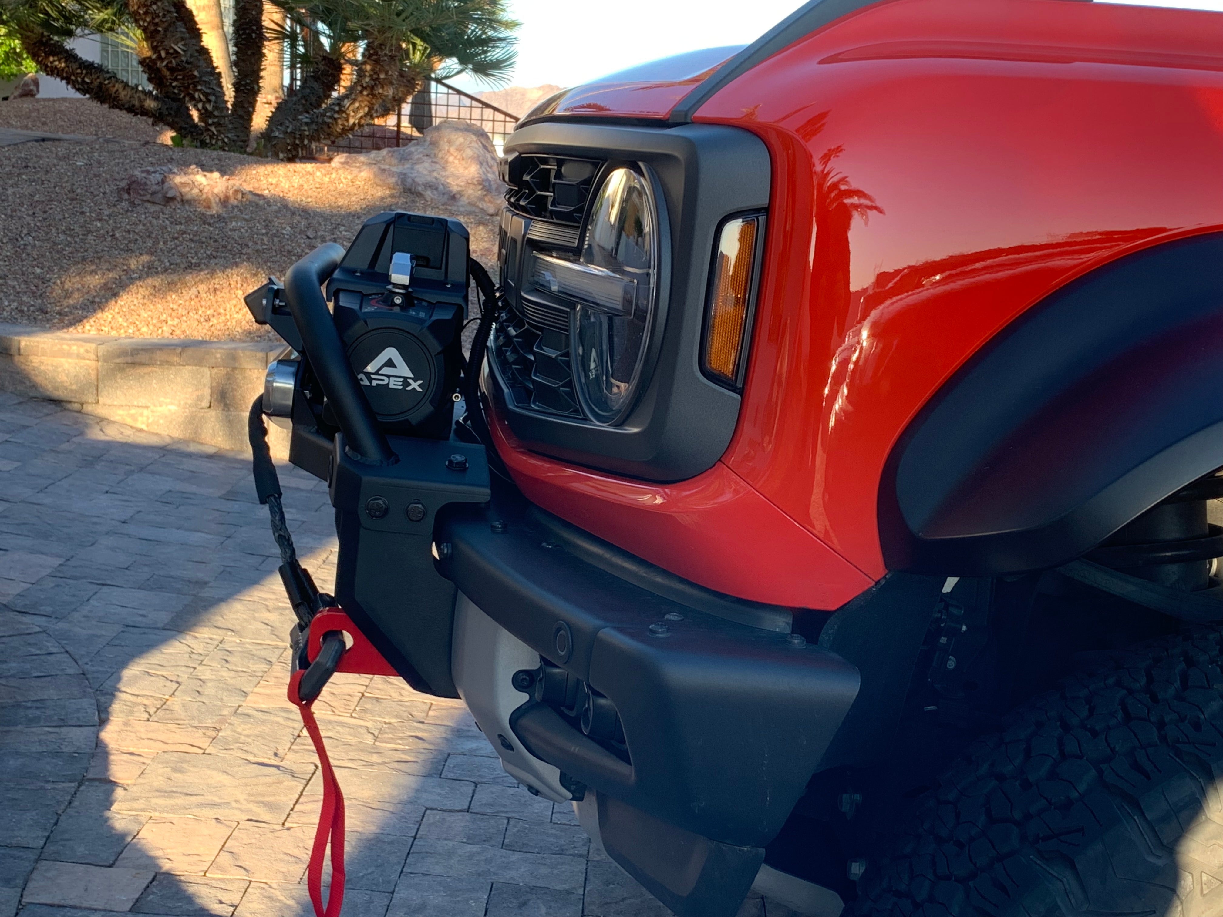 Ford Bronco Winch Mount with Bull Bar | 2021+ Modular Bumper – Buckle Up Off Road