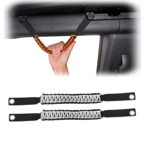 BBM Paracord Grab Handles Set of 2 for 2021+ Ford Bronco - White