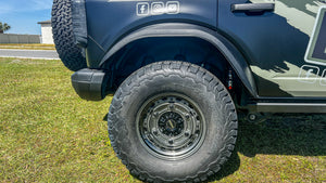 Buckle Up Off-Road Wide Track Flares for 2021+ Ford Bronco Set of 4 | bub6gwflare