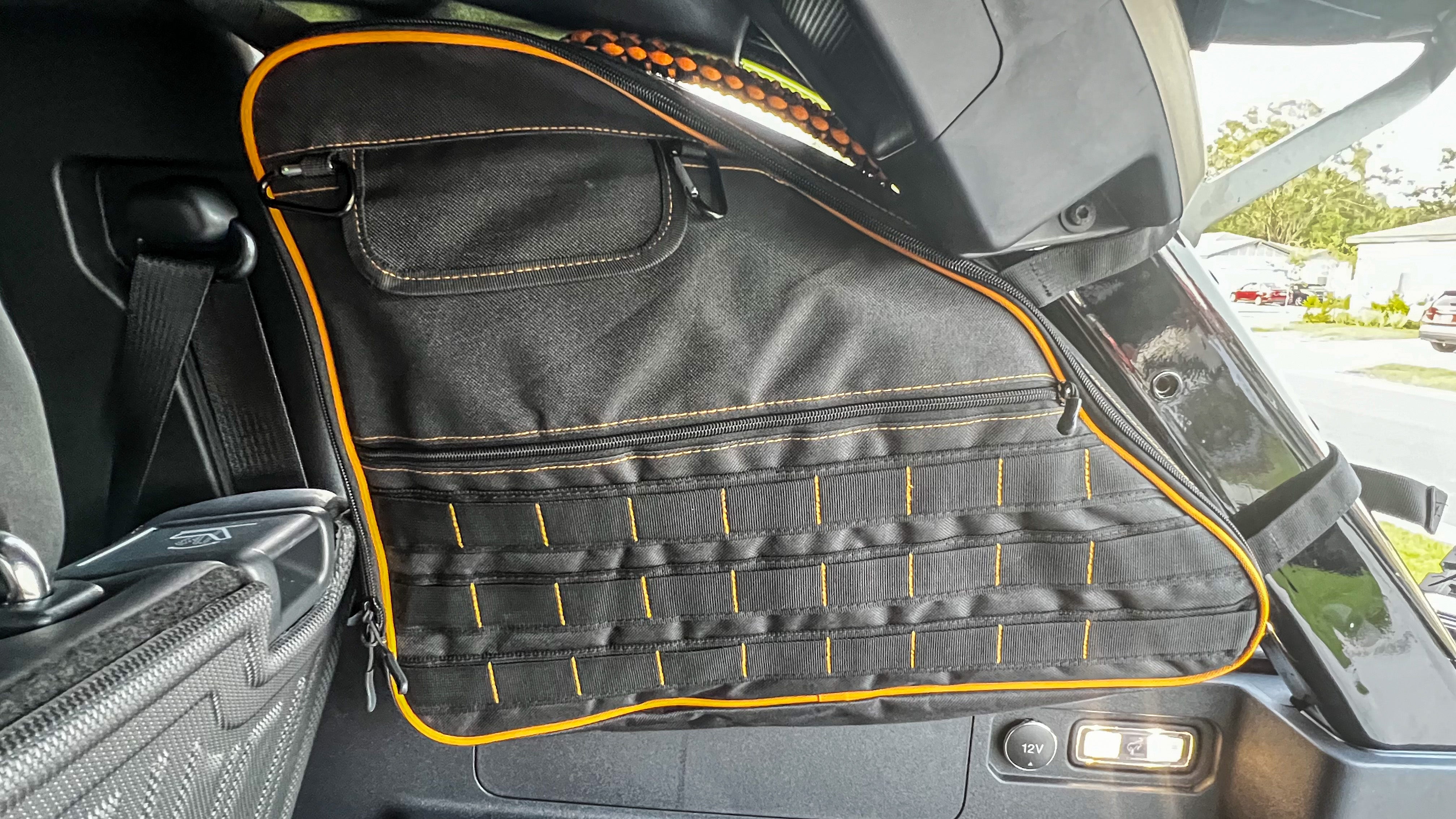 Buckle Up Off-Road Roll Bar Storage Bag Set of 2 for 2021+ Ford Bronco 4 Door - Badlands Orange
