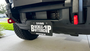 License Plate Relocation Kit for 2021+ Ford Bronco with Modular Bumper