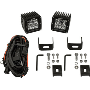 Westin HyperQ LED Auxiliary Lights Spot Beam (Set of 2) - Black | 09-12200A-PR