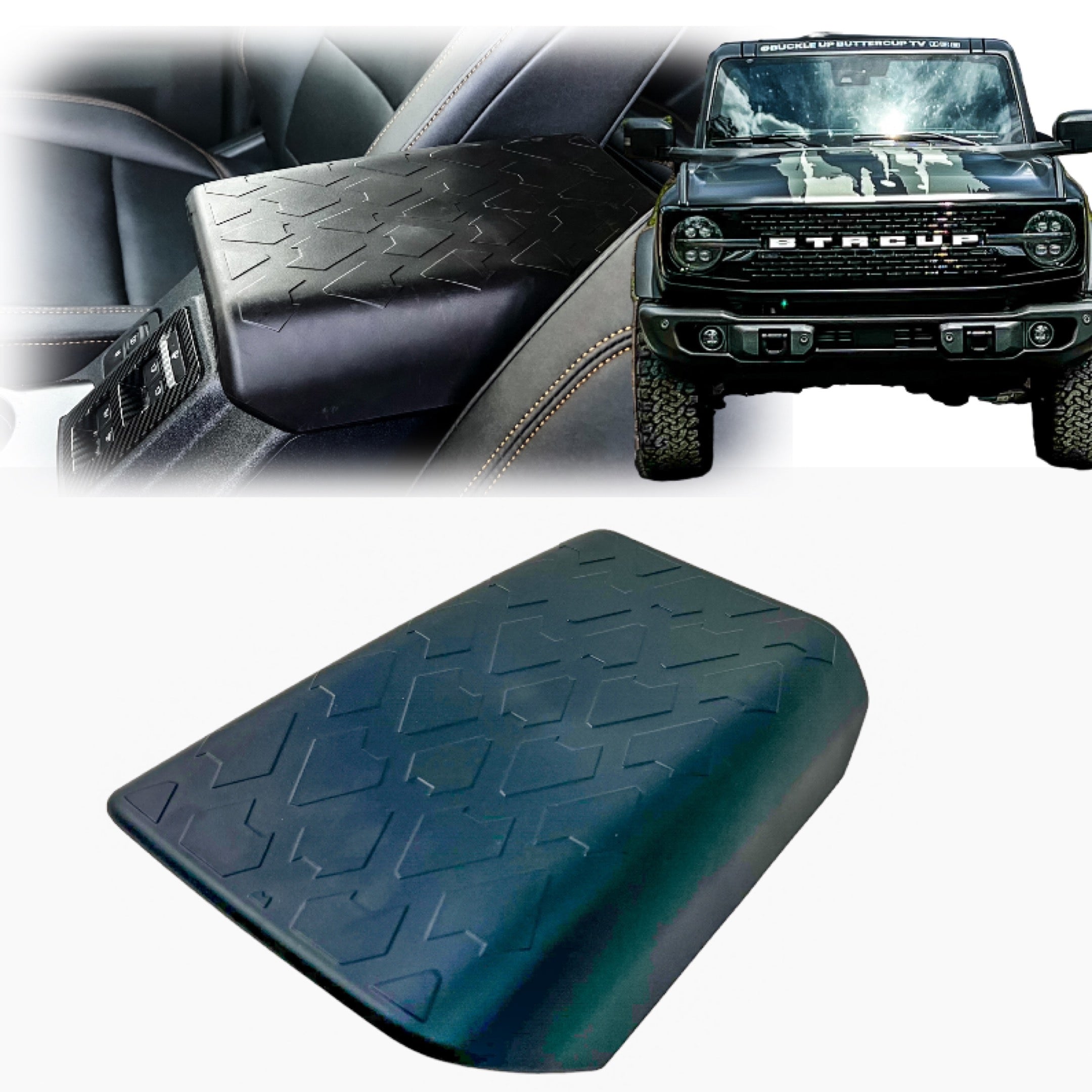 Buckle Up Off-Road Rugged Arm Rest Cover for 2021+ Ford Bronco