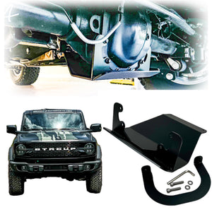 Buckle Up Off-Road Rear Differential Skid Plate for 2021+ Ford Bronco