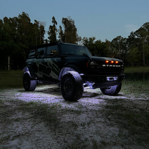 Street Glow LED Undercar Lighting Kit for 2021+ Ford Bronco Rock Light Strips