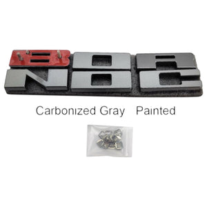 UPR Bronco Grille Replacement Lettering (Carbonized Gray) | UPR-3683-03