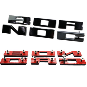 UPR Bronco Grille Replacement Lettering (Shadow Black) | UPR-3683-10