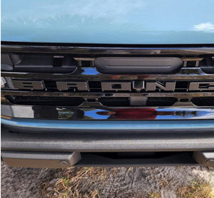 UPR Bronco Grille Replacement Lettering (Matte Black) | UPR-3683-13