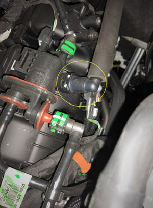 UPR (UPDATED) 2.3L Plug N Play ™ Oil Catch Can for 2021-2024 Ford Bronco | UPR-5030-282-1