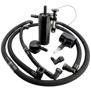 UPR 2.7L Plug N Play ™ Dual Valve Oil Catch Can w/Clean Side Separator for 2021+ Ford Bronco | UPR-5030-277-1-CSS