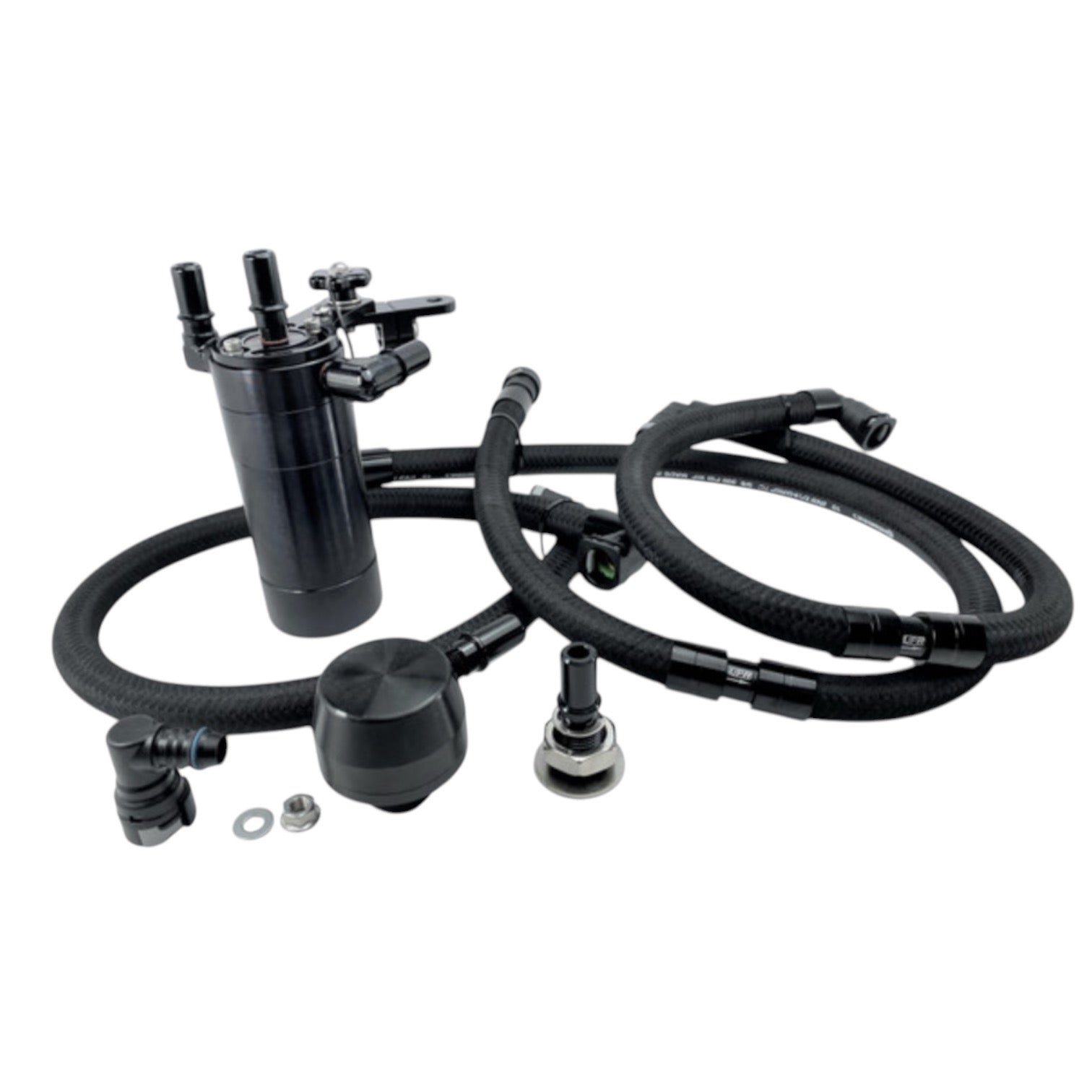 UPR 3.0L Dual Valve Oil Catch Can w/CSS Plug N Play for 2024+ Ford Ranger Raptor | 5030-299-1-CSS