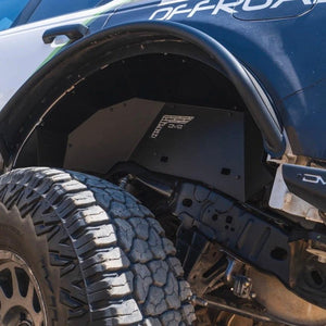 DV8 Offroad Rear Aluminum Inner Fender Liners INFEND-08RB - 2021-2026 Ford Bronco | Black