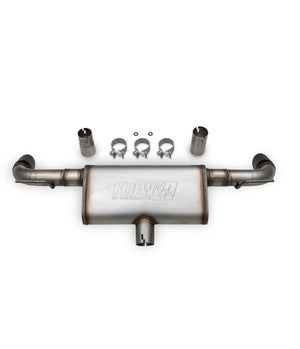 Flowmaster FlowFX Axle-Back Exhaust System - 2021-2025 Ford Bronco Sport 1.5L/2.0L | 718154