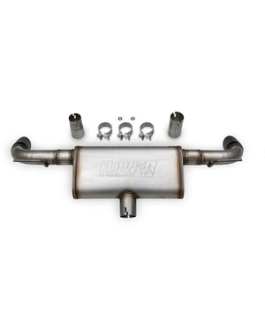 Flowmaster FlowFX Axle-Back Exhaust System - 2021-2025 Ford Bronco Sport 1.5L/2.0L | 718154