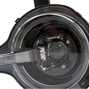 DV8 Offroad Black LED Headlights - 2021+ Ford Bronco | HLCBR-01
