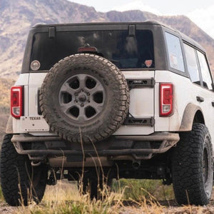 DV8 Offroad RBBR-08 Rear Tube Bumper - 2021-2025 Ford Bronco