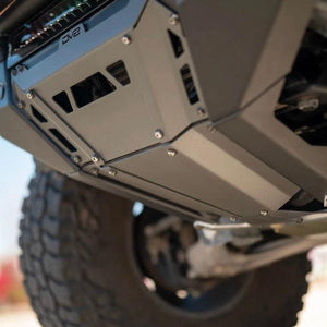 DV8 Offroad FBBR-08 Tube Series Steel Front Bumper - 2021-2026 Ford Bronco | Black Powdercoat