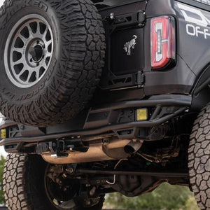 DV8 Offroad TCBR-02 Rear Tire Carrier - 2021-2026 Ford Bronco | Heavy-Duty Swing-Out
