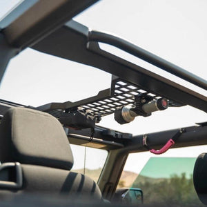 DV8 Offroad MOLLE Panel Overhead Storage 2-Door - 2021-2026 Ford Bronco | MPBR-09