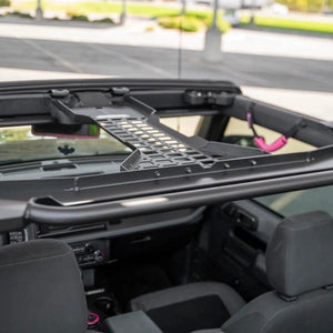 DV8 Offroad MOLLE Panel Overhead Storage 2-Door - 2021-2026 Ford Bronco | MPBR-09