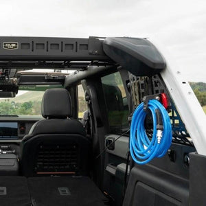 DV8 Offroad MPBR-08 Molle Panels Pocketed Rear Window - 2021+ Ford Bronco Soft Top 2-Door