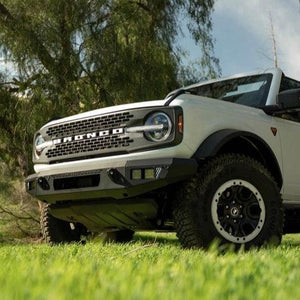 DV8 Offroad FBBR-06 OE Plus Front Bumper V2 - 2021+ Ford Bronco (No ACC Relocation)