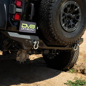 DV8 Offroad Competition Series Rear Bumper for 2021+ Ford Bronco - Steel Off-Road Bumper RBBR-05