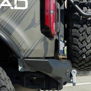 DV8 Offroad Competition Series Rear Bumper for 2021+ Ford Bronco - Steel Off-Road Bumper RBBR-05