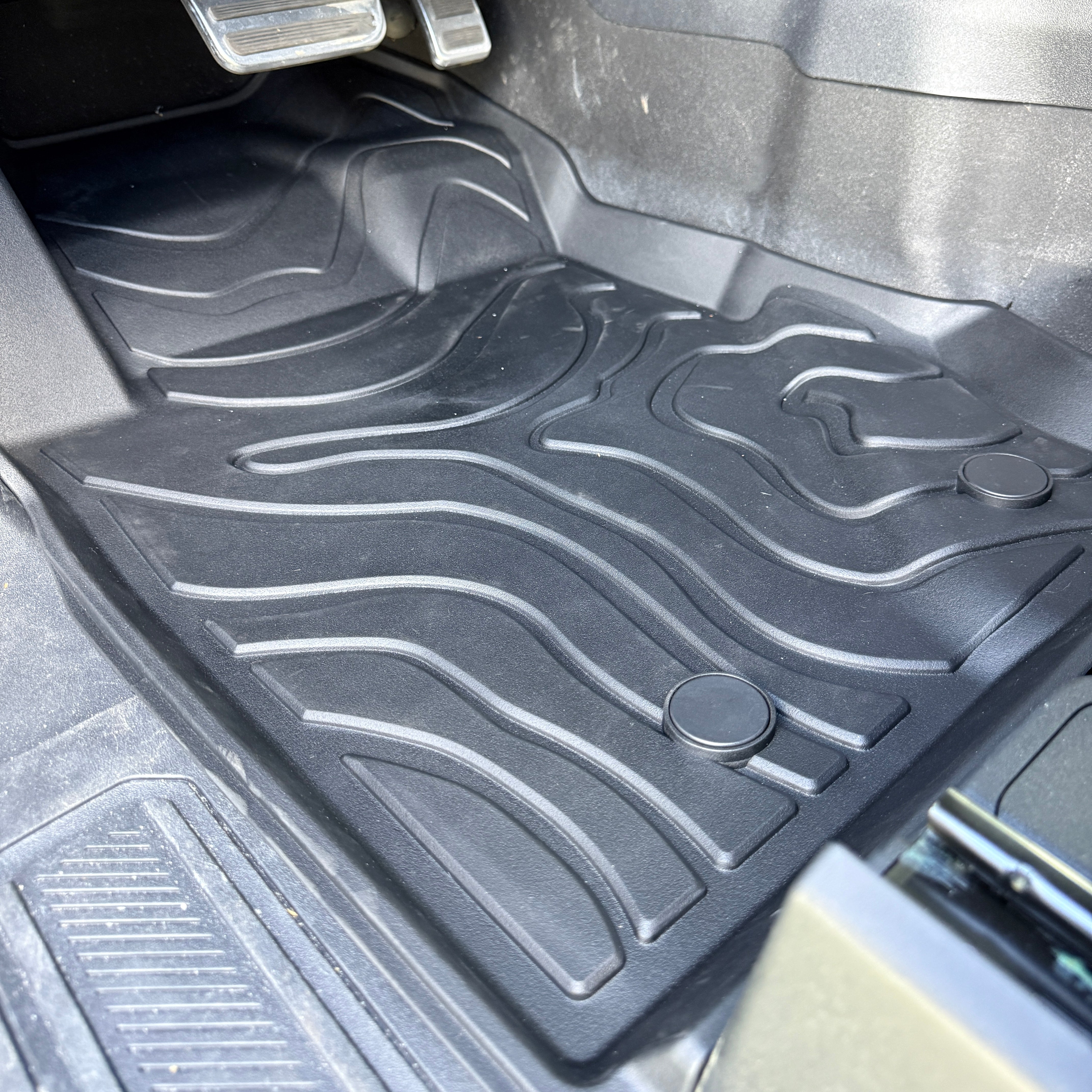 Buckle Up Off-Road Swirl TPE Floor Mats for 2021+ Ford Bronco 4 Dr