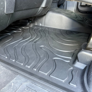 Buckle Up Off-Road Swirl TPE Floor Mats for 2021+ Ford Bronco 4 Dr