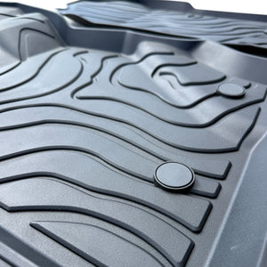 Buckle Up Off-Road Swirl TPE Floor Mats for 2021+ Ford Bronco 4 Dr