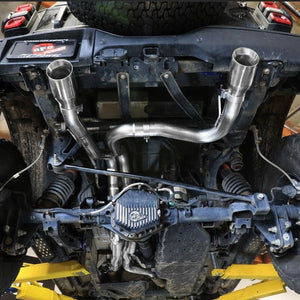 aFe Vulcan Series Cat-Back Exhaust 3in 304SS Polished Tips - 2022+ Ford Bronco V6 3.0L TT