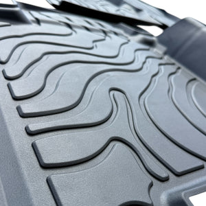 Buckle Up Off-Road Swirl TPE Floor Mats for 2021+ Ford Bronco 4 Dr