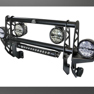 aFe Terra Guard Bull Bar w/ RIGID Lights - 2021+ Ford Bronco | 79-27023L