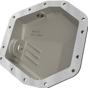 aFe Rear Differential Cover Raw w/ Machined Fins - 2022+ Ford Bronco Raptor V6