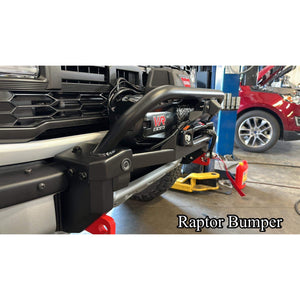 Ford Bronco Winch Mount with Bull Bar | 2021+ Modular Bumper – Buckle Up Off Road