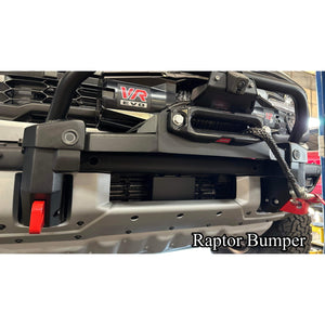 Ford Bronco Winch Mount with Bull Bar | 2021+ Modular Bumper – Buckle Up Off Road