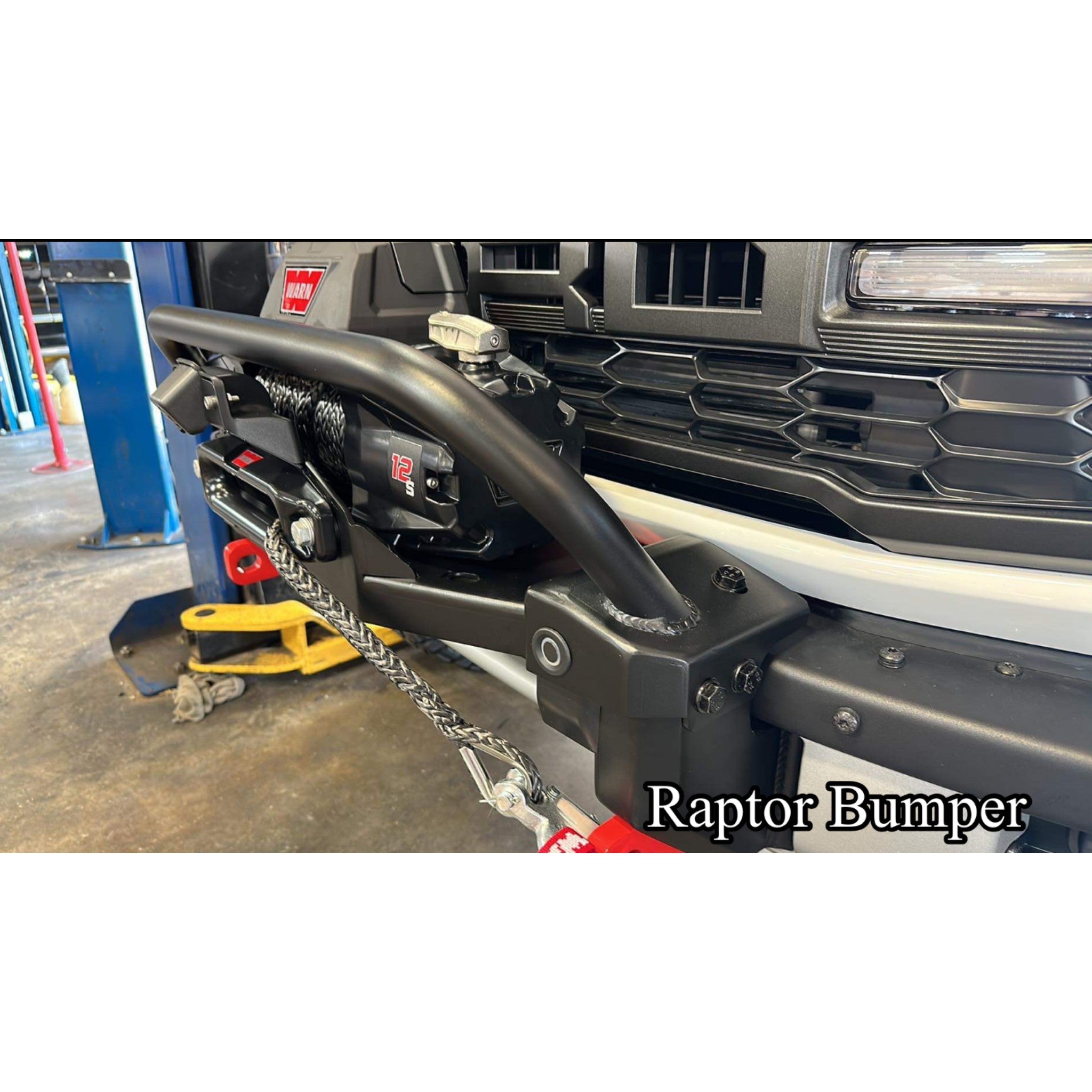 Ford Bronco Winch Mount with Bull Bar | 2021+ Modular Bumper – Buckle Up Off Road