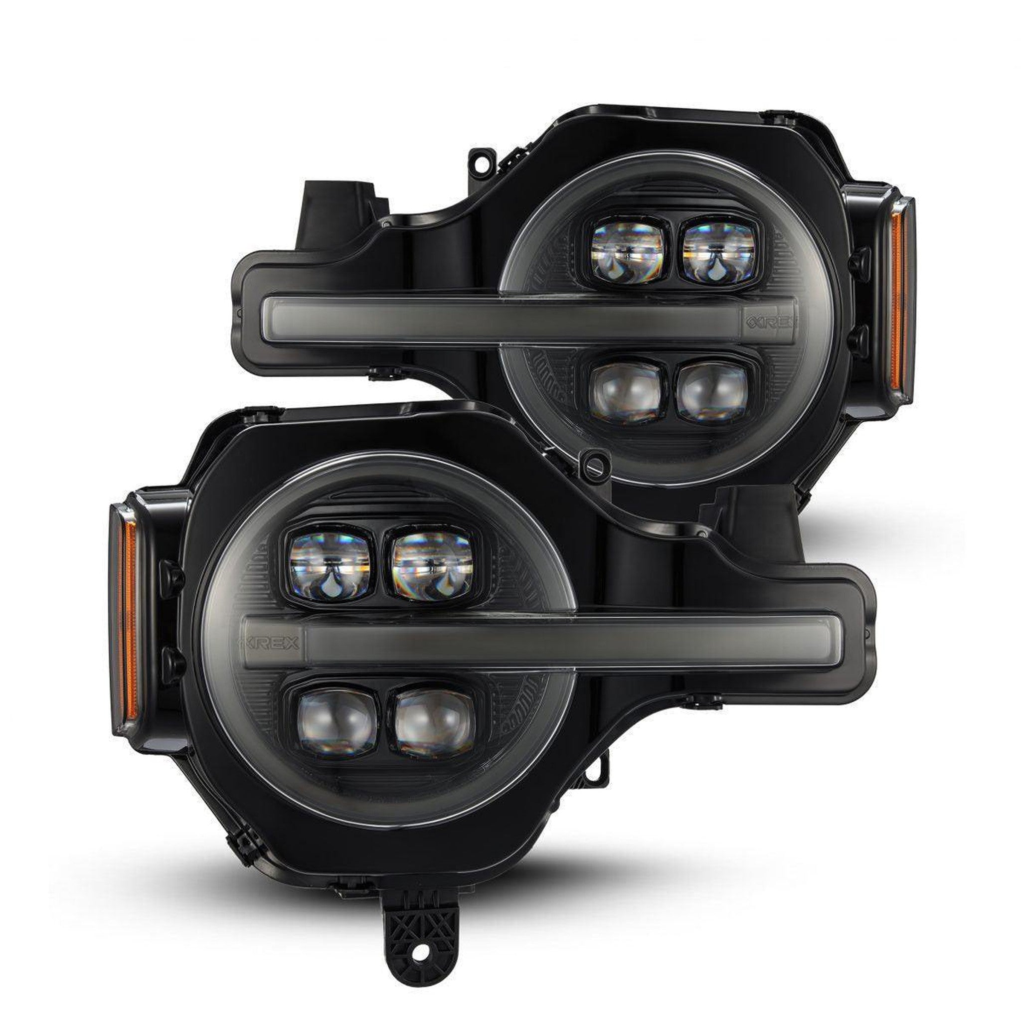 AlphaRex NOVA LED Projector Headlights | 2021-2025 Ford Bronco - Alpha-Black | 880259